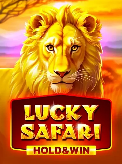 Decorative casino game artwork for Rivo: Lucky Safari Hold And Win