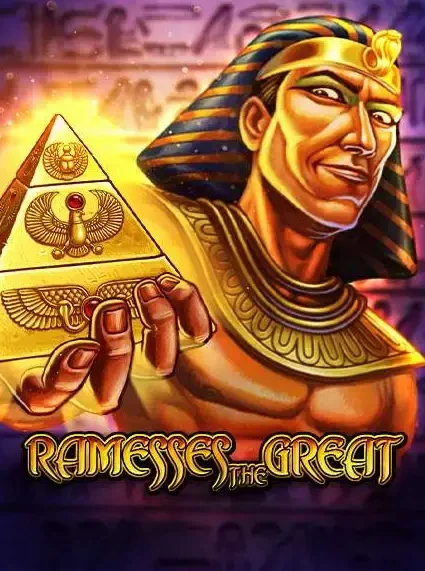 Decorative casino game artwork for Rivo: Ramesses The Great